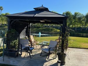 Site 457 Waterfront with Gazebo to take in the views under shade