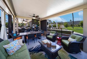 Site 490 Beautiful Fully Screened in Build-out on the golf course