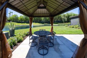 Site 457 Waterfront with Gazebo to take in the views under shade
