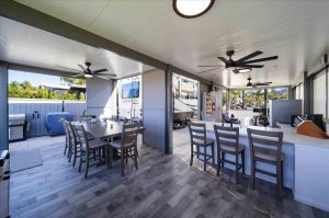 Site 581 Massive lot with gorgeous fully screened in Build-out, amazing sunset and mountain views